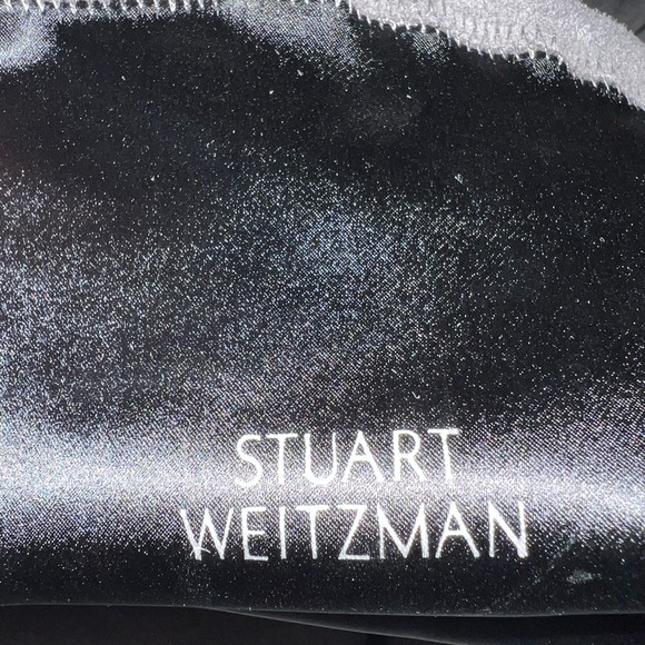 Stuart Weitzman over the knee suede boot-slate gray-9.5 - Picture 7 of 9